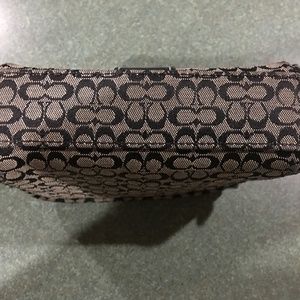 Coach Bags - Signature Black Coach Print Make-Up Case Coach Bags - Signature Black Coach Print Make-Up Case